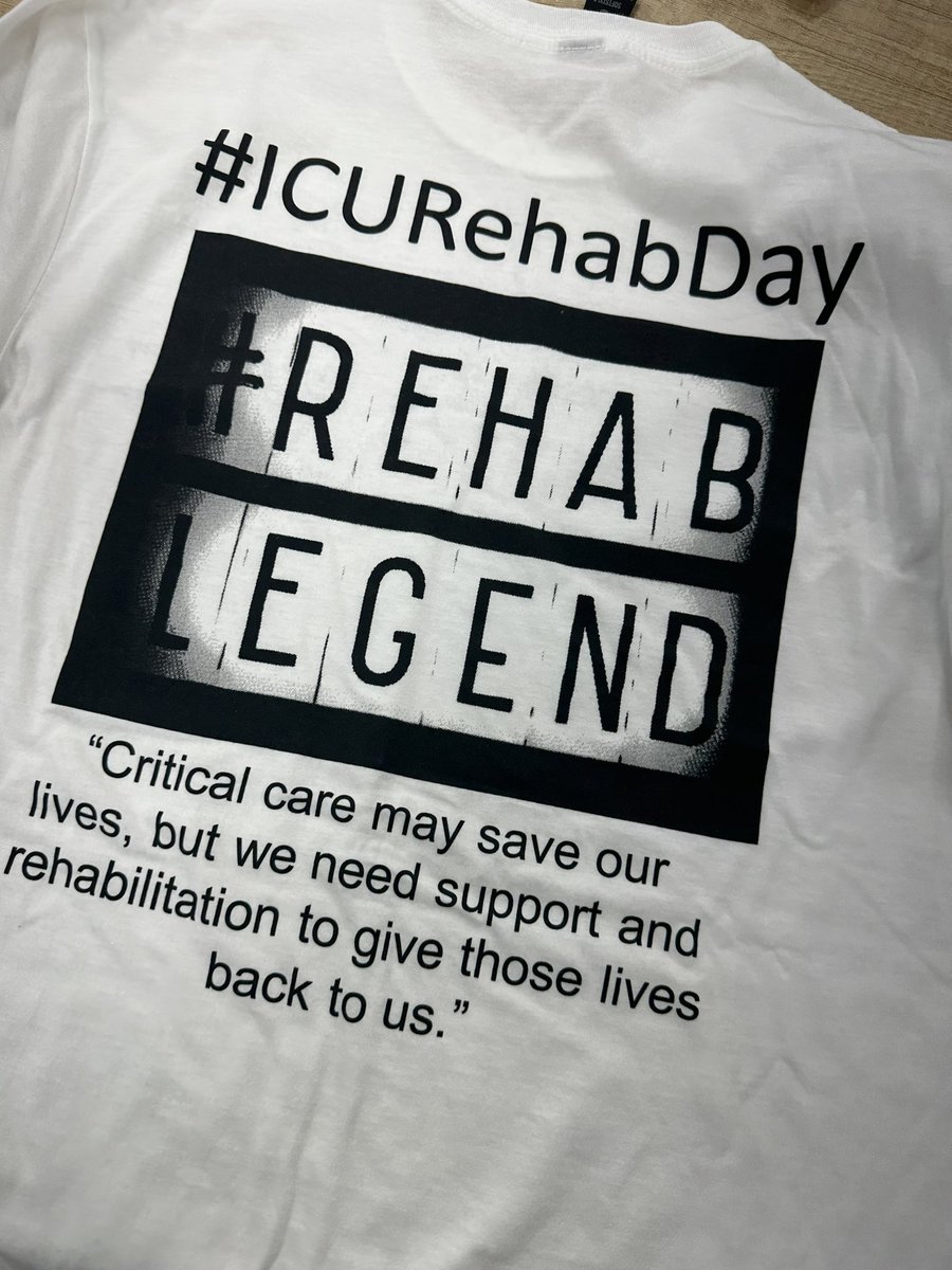 Happy ICU Rehab Day 🥳 
#ICURehabDay23 #ICURehabDay