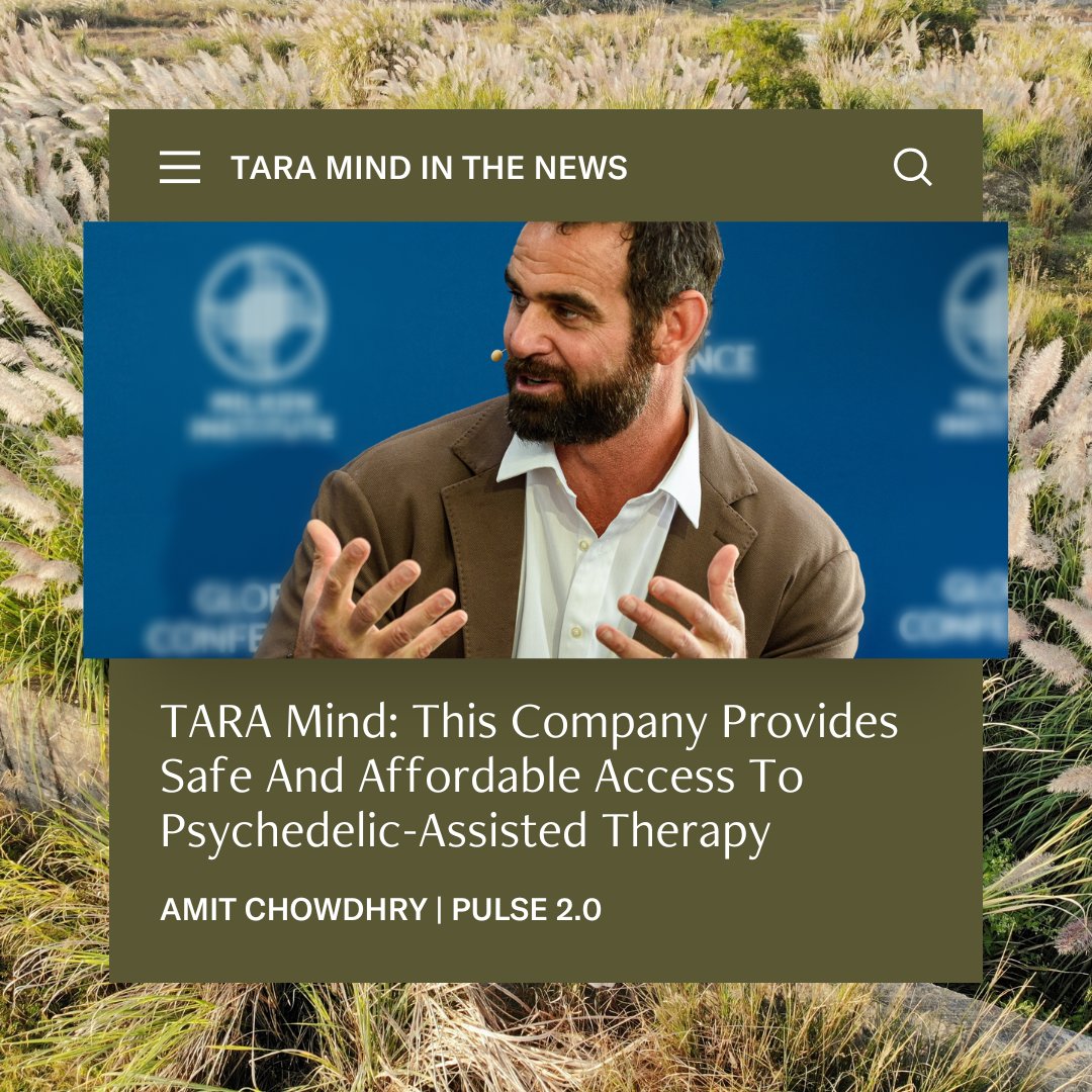 Our Co-Founder and CEO <a href="/MarcusC236/">Marcus Capone</a> recently spoke to <a href="/pulse2news/">Pulse 2.0</a> about our founding story, the blessings and challenges of building a mental health company, and what we are building to expand access to psychedelic-assisted therapy: bit.ly/3OlWKhV