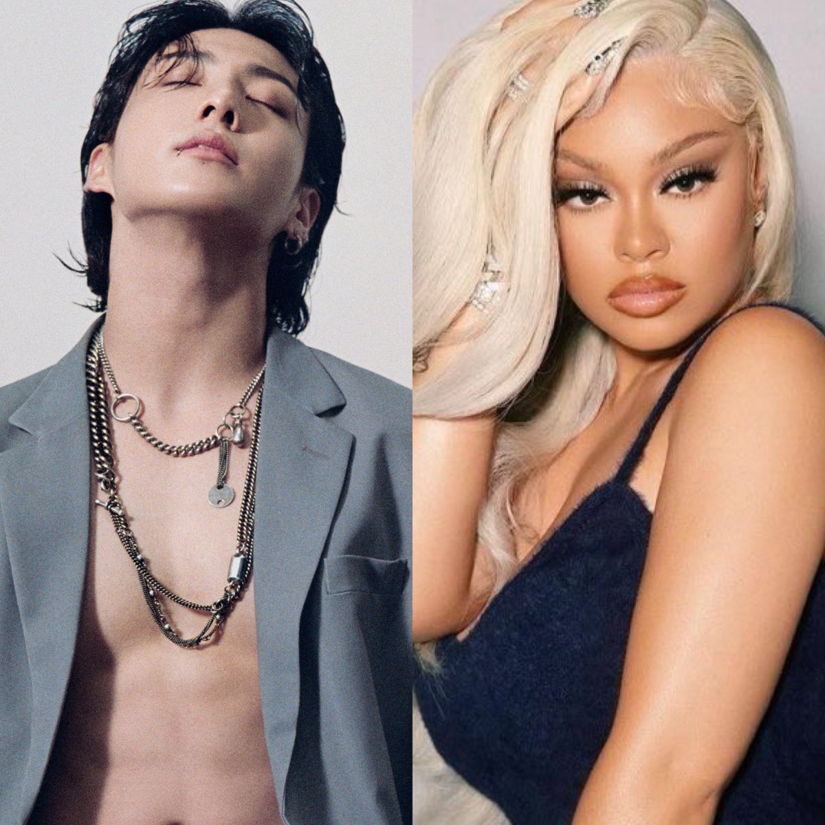PopBase's tweet photo. ‘Seven’ by Jungkook and Latto debuts at #3 on the UK Official Singles chart. https://t.co/bmljjSYgHE