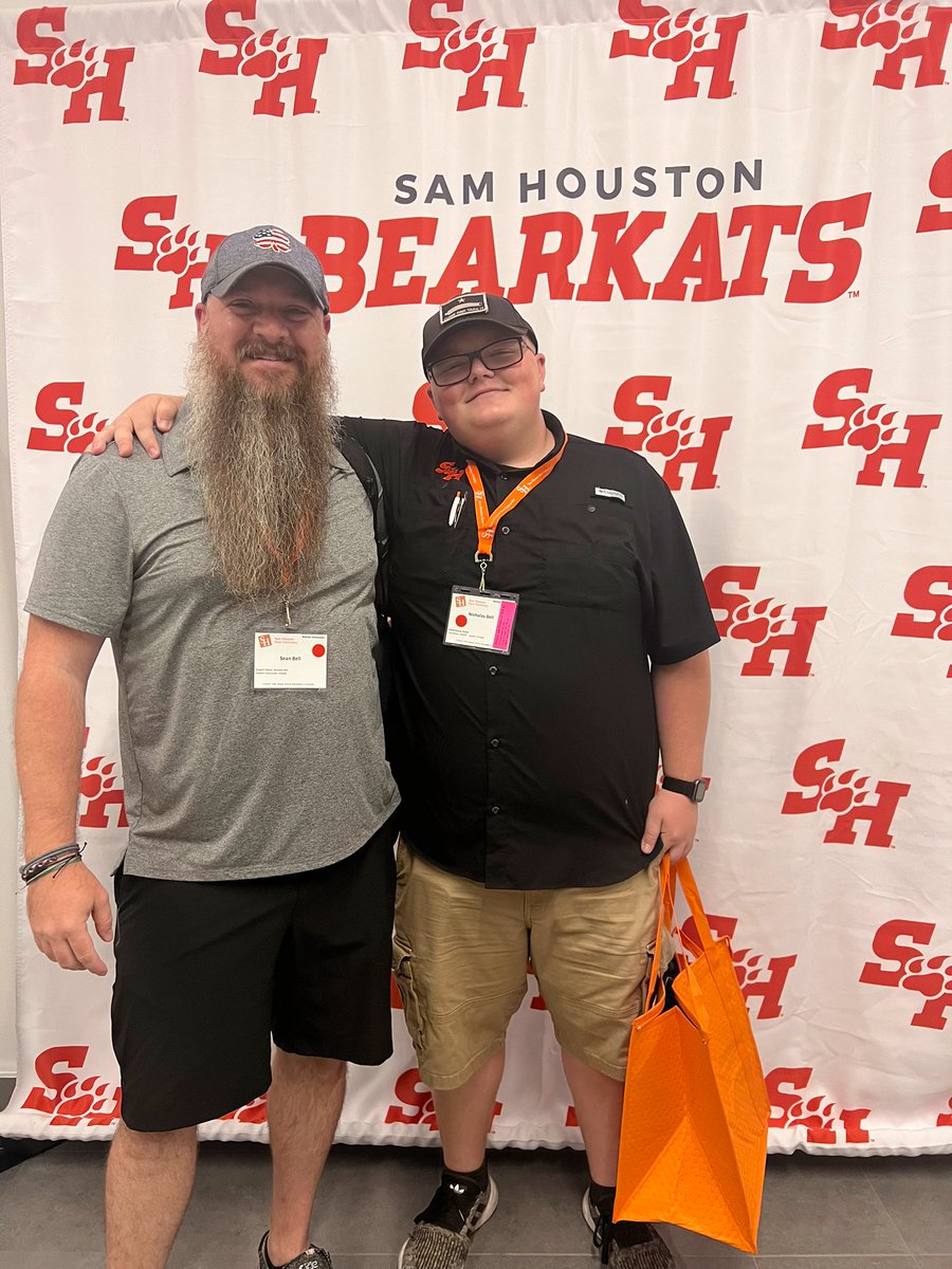 n4296r's tweet photo. Student orientation!!! #GoKats #FutureLawEnforcement #CriminalJusticeMajor @SamHoustonState https://t.co/B8qLeSlMBH
