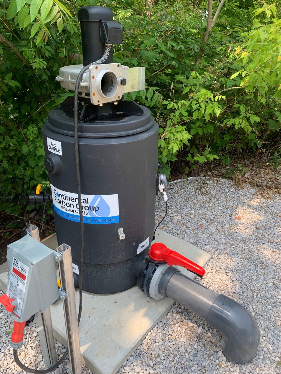 ContCarbonGroup's tweet photo. CCG delivered a High Flow model HF-400-T activated carbon #odourcontrol unit to a Michigan municipality. With a 400 CFM air flow rate &amp; top-mounted fan design, it’s a compact powerhouse for combatting odours and ensuring #clean #air.

#environmentalsolutions https://t.co/o9gUpBFKB1