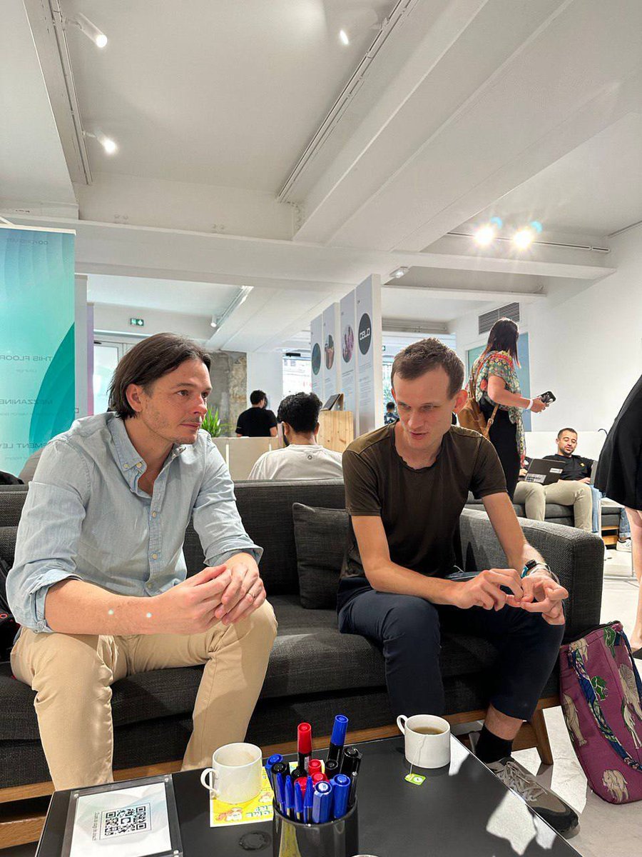 What a week everyone! It's been incredible, but sadly my time in Paris 🇫🇷 is coming to an end.

I'm so grateful to have spent time connecting with you all!

Special and heartfelt thanks to <a href="/VitalikButerin/">vitalik.eth</a> for the generous in-person feedback on the Celo L2 proposal!