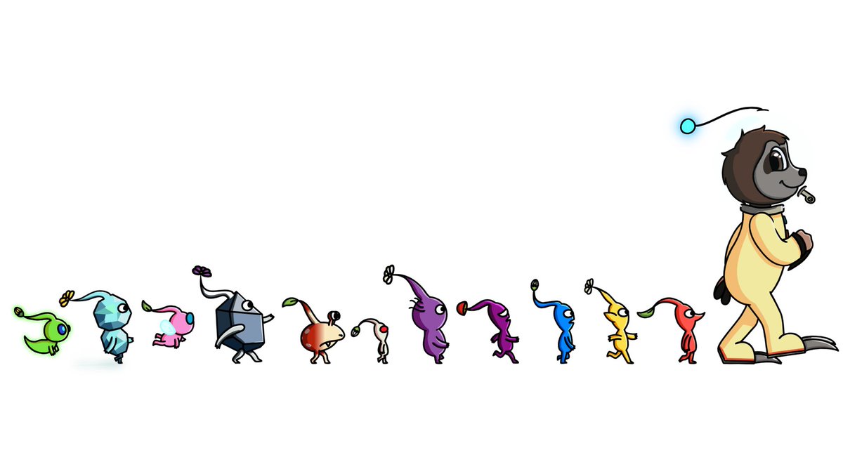 IrrationalSloth's tweet photo. Time to play the new #Pikmin4 and encounter all sorts of new experiences on PNF404
Art by @/TykitFleine

https://t.co/ADP8LhwEuG
#livestreaming 
#smallstreamer https://t.co/qK9bUfF044