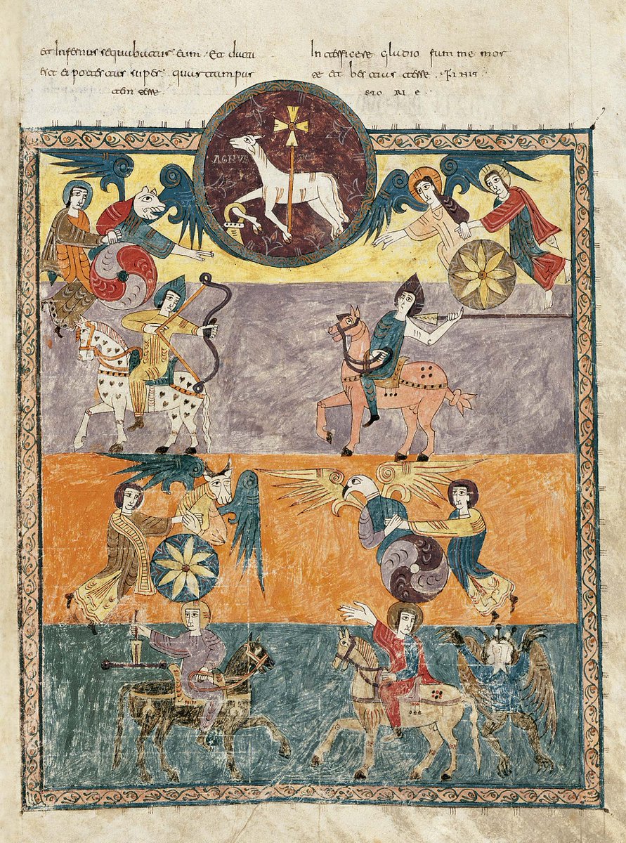 La conservadora emérita del <a href="/MANArqueologico/">Museo Arqueológico Nacional</a>, Ángela Franco Mata, realiza una exégesis de las referencias a los seres fantásticos del Apocalipsis, cuya evocación visual en los manuscritos del Beato de Liébana sirve para acercar a los cristianos el mundo sobrenatural...