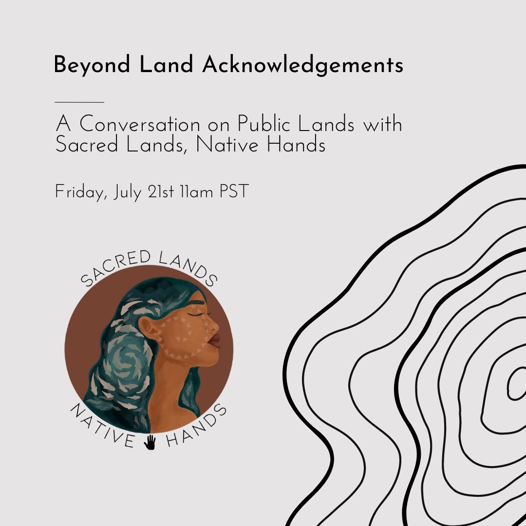 A 🧵: Throughout 2023 and beyond, Latino Outdoors is engaging in a heartfelt effort to foster conversation and learning around Indigenous and Tribal issues surrounding identity, roots, history, sovereignty, public lands, and more.