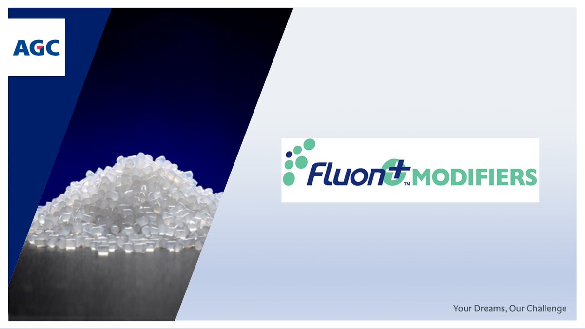 AGCChem_Amer's tweet image. Concerned about defects during high-temperature molding? Fluon+ Modifiers help to reduce defects, boosting yields and ensuring top quality! Read about all of the performance benefits: ow.ly/ECEw50PaIE3.

#Fluoropolymers #Composites #EngineeredPlastics