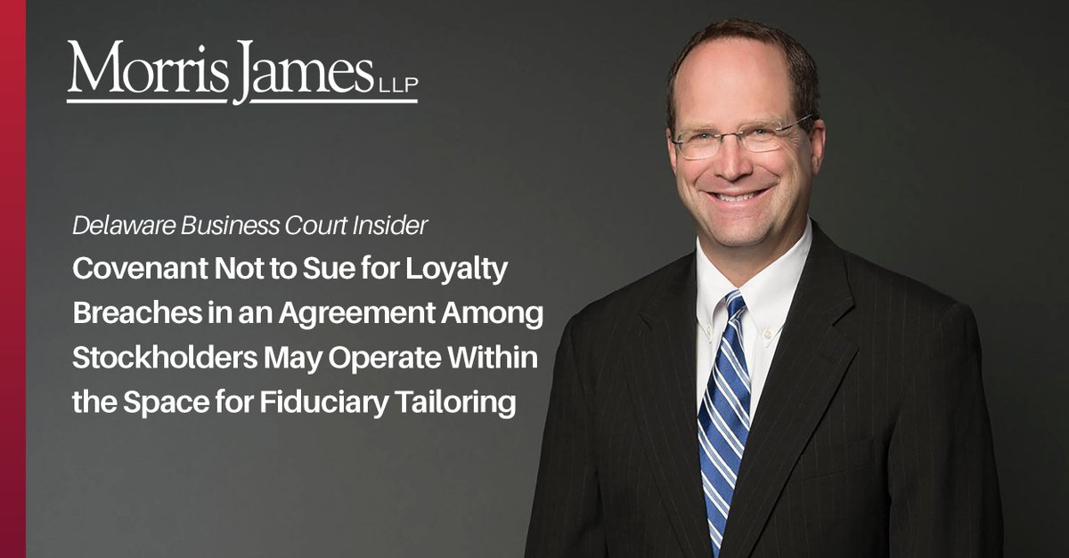 Morris James LLP tweet media