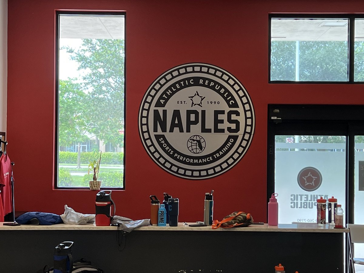 AR Evansville had a great time visiting with Kelly and her staff at Athletic Republic Naples! It’s a beautiful facility with an amazing mission. Its awesome being part of a special franchise! #athleticrepublic #summerofspeed #traintogetherwintogether