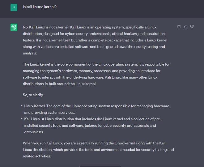 HamingBrd's tweet image. I heard it so much that, kali linux is a kernel. I was like &quot;Really!😳&quot;. 
Is it True?
No!
#cybersecurity
#Linux #kali_linux
#kernel #informationsecurity 
#Hacking #cybersecuritytips 
#CyberSecurityAwareness