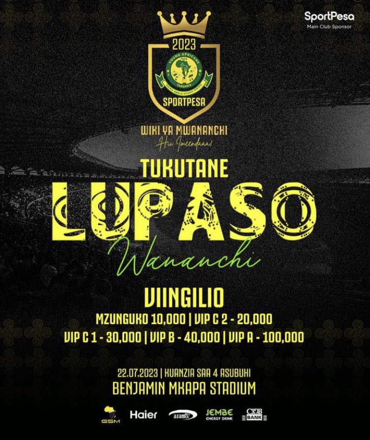 Turudi kwenye mambo ya msingi sasa.