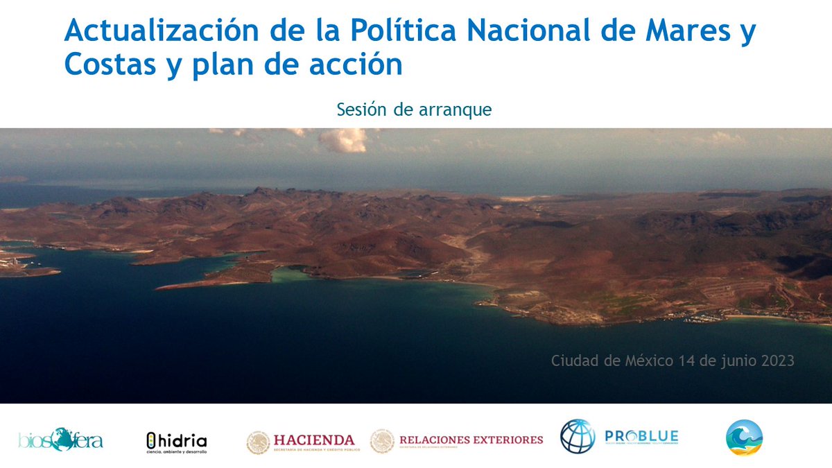 biosferadesa's tweet photo. Sumamos talento y conocimiento local y buenas practicas internacionales en el diseño de #PolìticasPublicas para el #desarrolloSustentable para la Actualización de la Polìtica Nacional de Mares y costas en México alineado a los criterios  del @OceanPanel  para una #EconomíaAzul https://t.co/K9q9UeaeKU