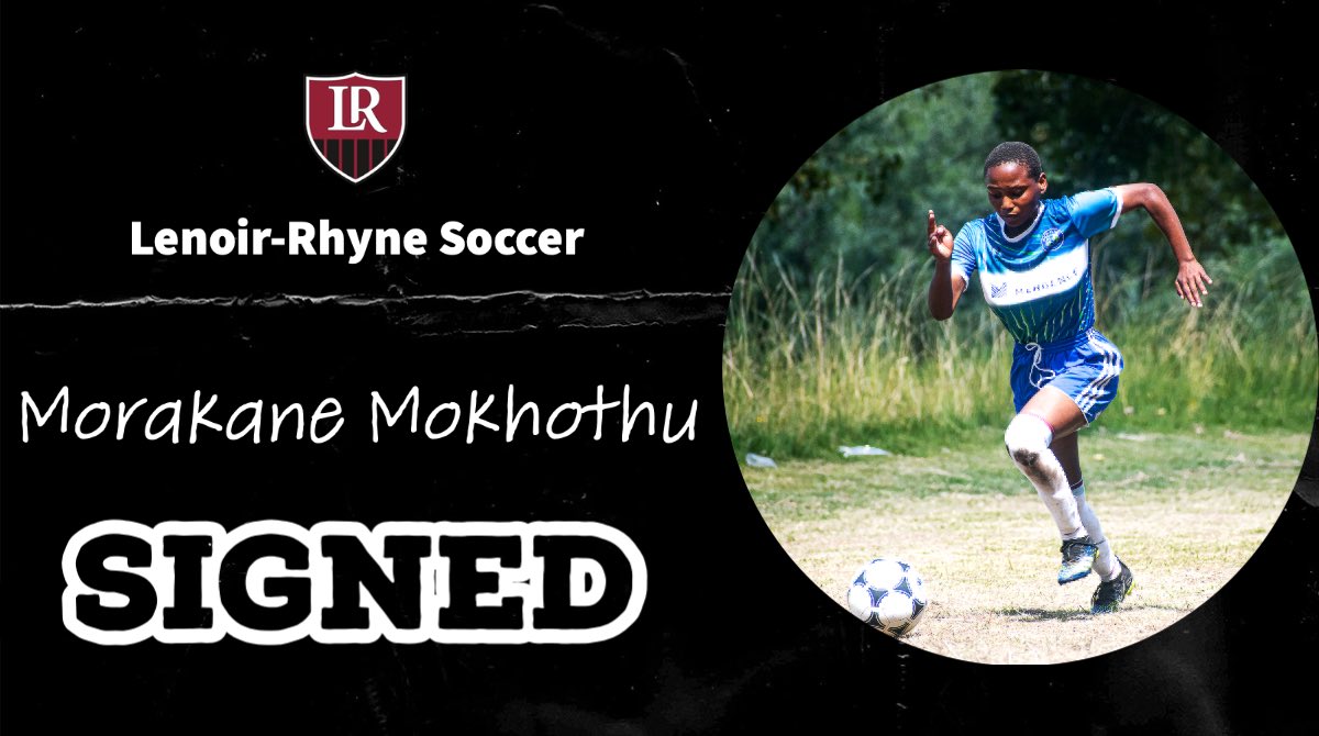 LRUWSOC's tweet image. 🖊 📄 𝙎𝙄𝙂𝙉𝙀𝘿 🐻 ⚽️

Help us welcome Morakane Mokhothu to the @lruwsoc family!

Morakane joins us from Lesotho, Africa where she played for @kick4life and the Lesotho u17, u20 and senior national team. 🇱🇸 

#GoBEARS