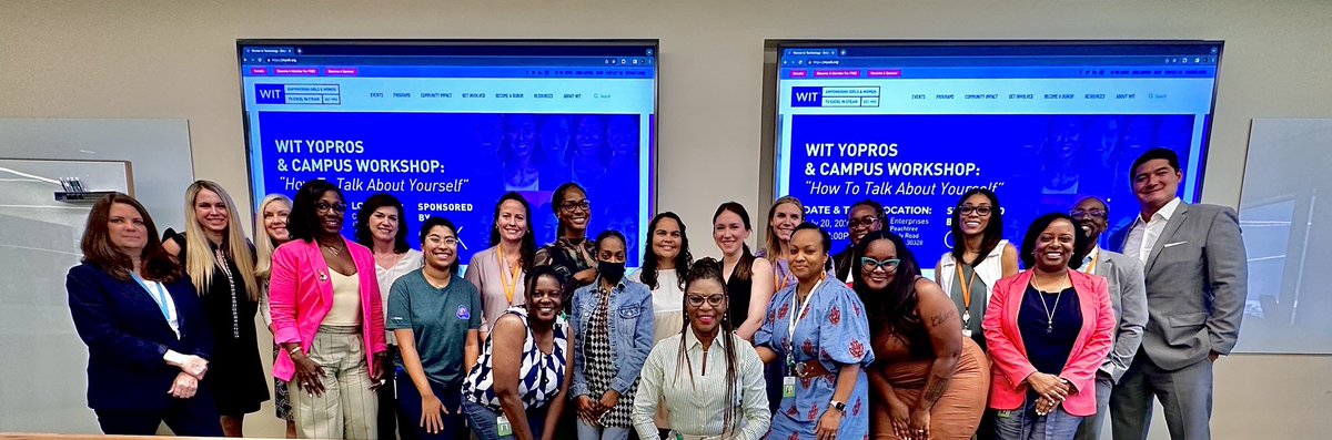 Thank you @wnicholson25 & @lladay for advocating for #women @Salesforce☁️ and in #tech! 👩🏻‍💻👩🏽‍💻👩🏼‍💻👩🏾‍💻 Their efforts brought together 25+ women, allies, and three leaders from @witgeorgia! Let's continue to support and uplift all #WomenInTech 🙌🏼 #DiversityandInclusion #Salesforce