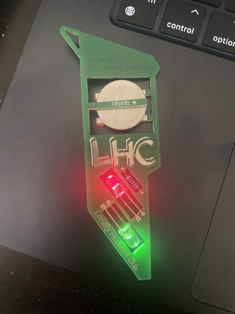 Maybe the last #badgelife announcement i'll make before DC? I've got kits to make your own <a href="/L0nelyH4ckers/">Lonely Hackers Club</a> shitty add on! They're designed to be made at the <a href="/DC_HHV/">DEF CON HHV</a> even if its your first time soldering. ...And yes that puzzle at the top does lead to a party. solve it and join us!