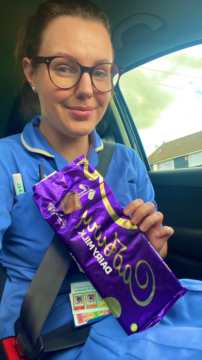 When your student gives you a bar of chocolate bigger than your head, the irony of munching this between the insulin visits! 🍫🍫🍫