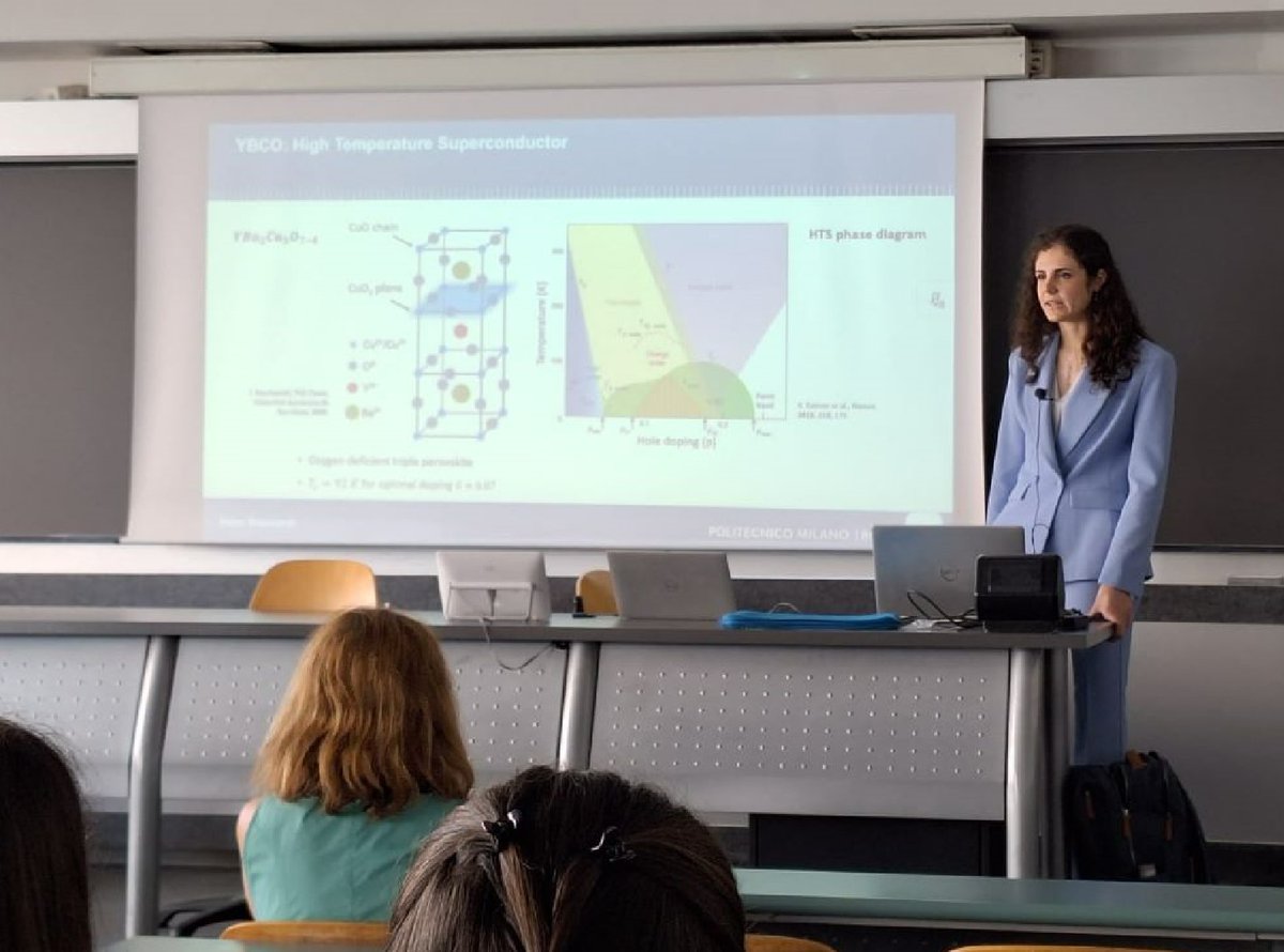 Irene Biancardi defended today her master thesis and graduated in Engineering Physics. Super congrats Irene and good luck with your Ph.D.!! 👏👏👏