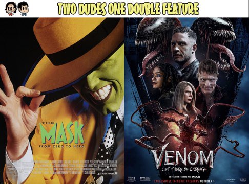 Episode 126: The Mask: Let There Be Carnage is here! 

LINKS: linktr.ee/TwoDudesOneDou….

#themask #venomlettherebecarnage #andyserkis #charlesrussell #jimcarrey #tomhardy #camerondiaz #michellewilliams #venom #comicbookmovies #podcast #moviepodcast #twodudesonedoublefeature