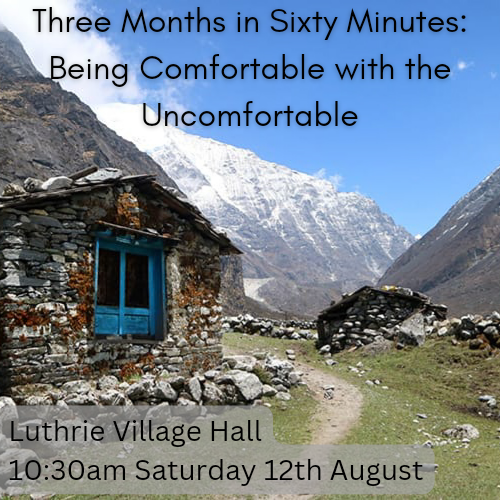 LuthrieHall's tweet photo. Coffee morning - Luthrie Hall
10:30am Saturday 12th August

Join us as we hear about our guest speaker's experience of 3 months living in Nepal

Find out more on our Facebook or Instagram. https://t.co/doowhWafzQ