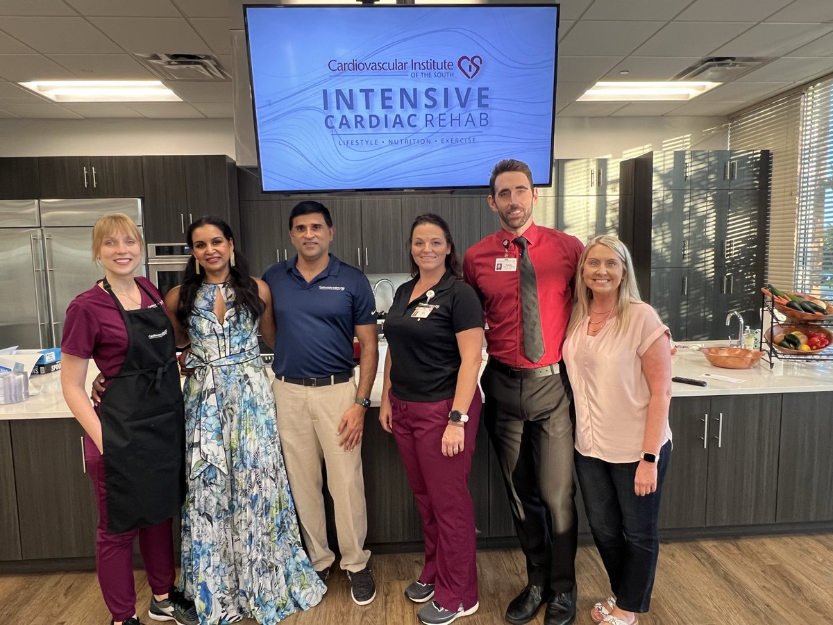 Cardiovascular Institute of the South (@cardioinstitute) on Twitter photo Thanks to all who joined us last night for our Cook with a Cardiologist event with Dr. Satish Gadi at our Intensive Cardiac Rehab in Lafayette! This free event featured healthy cooking demonstrations & heart-healthy recipes to use at home. #cookwithacardiologist <a href="/heartdoc101/">Satish Gadi</a> Thanks to all who joined us last night for our Cook with a Cardiologist event with Dr. Satish Gadi at our Intensive Cardiac Rehab in Lafayette! This free event featured healthy cooking demonstrations & heart-healthy recipes to use at home. #cookwithacardiologist <a href="/heartdoc101/">Satish Gadi</a>