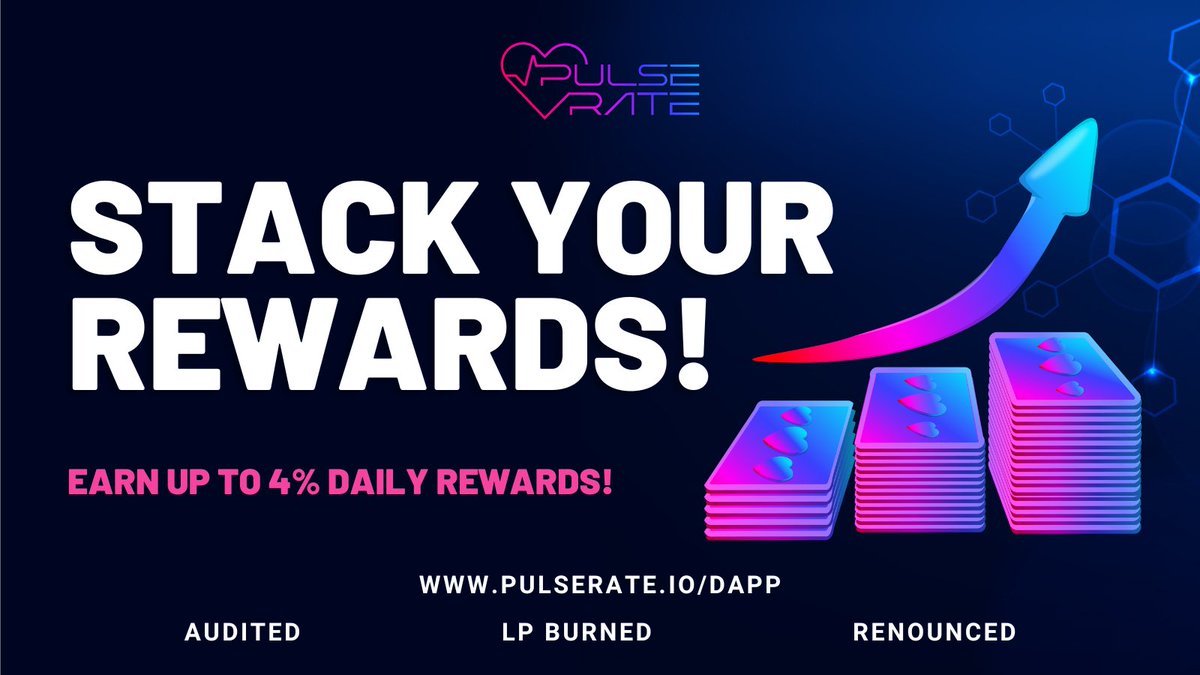 PulseRate_'s tweet photo. 🥳 The countdown has begun and Single Staking is just around the corner! Now is the time to seize the opportunity to stack those rewards like never before!

�� Single Staking Launch Date:
July 26th @ 5PM UTC!

🤩 Get Started Now!
👉 https://t.co/tVyjeELO1l

#PLS #PLSX #HEX #ETH https://t.co/BZeq7LVpMS