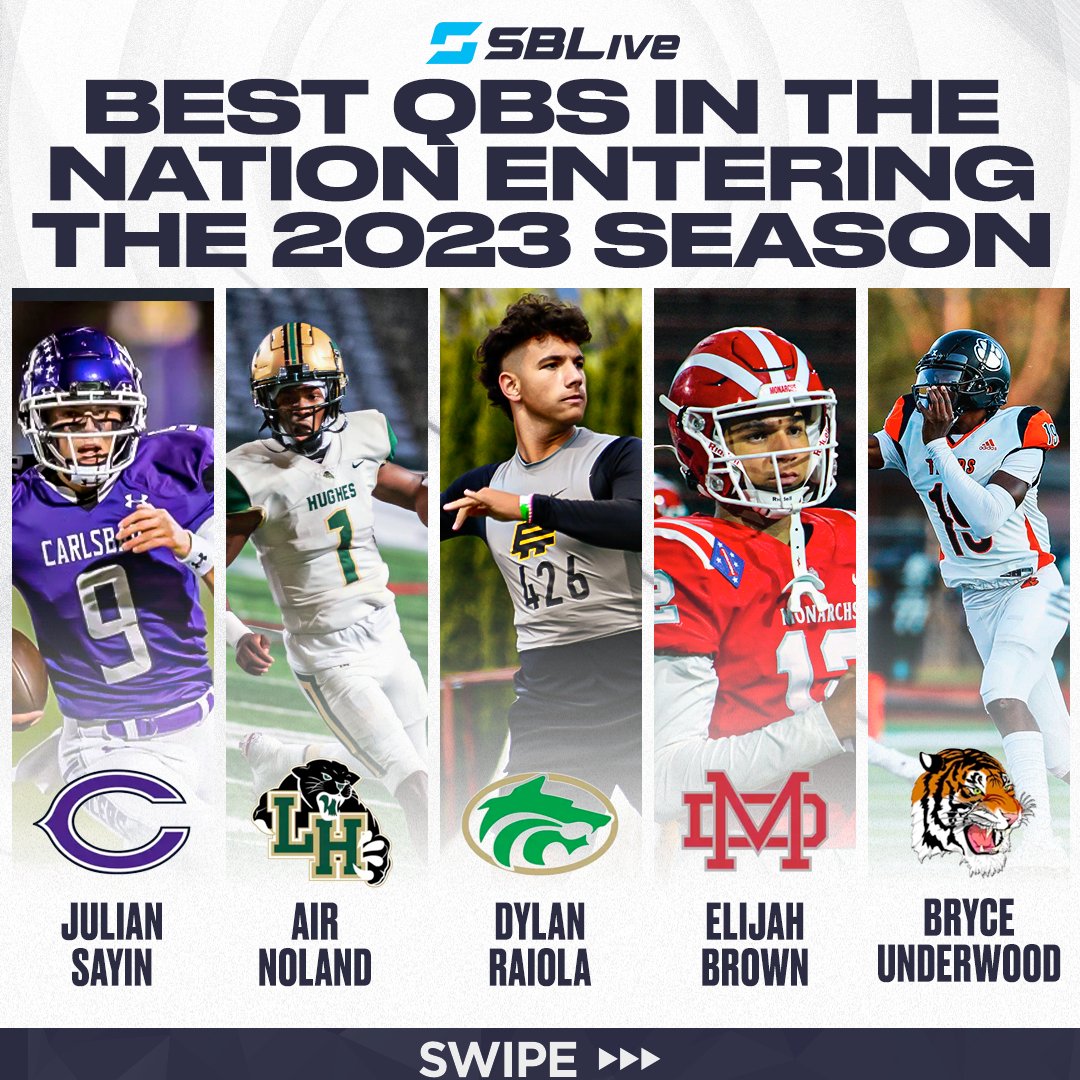 SBLive Sports on Twitter "Who will be the BEST high school quarterback