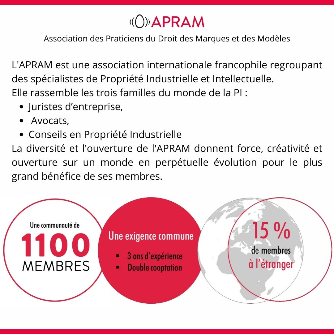 law_profiler's tweet image. 🔛We are delighted and honoured to announce that we have entered into a partnership with APRAM (Association des Praticiens du Droit des Marques et des Modèles).

linkedin.com/posts/law-prof…

#lawprofiler #apram #recrutement #ip #it #avocat #lawyer #recruitment #recrutement #juriste