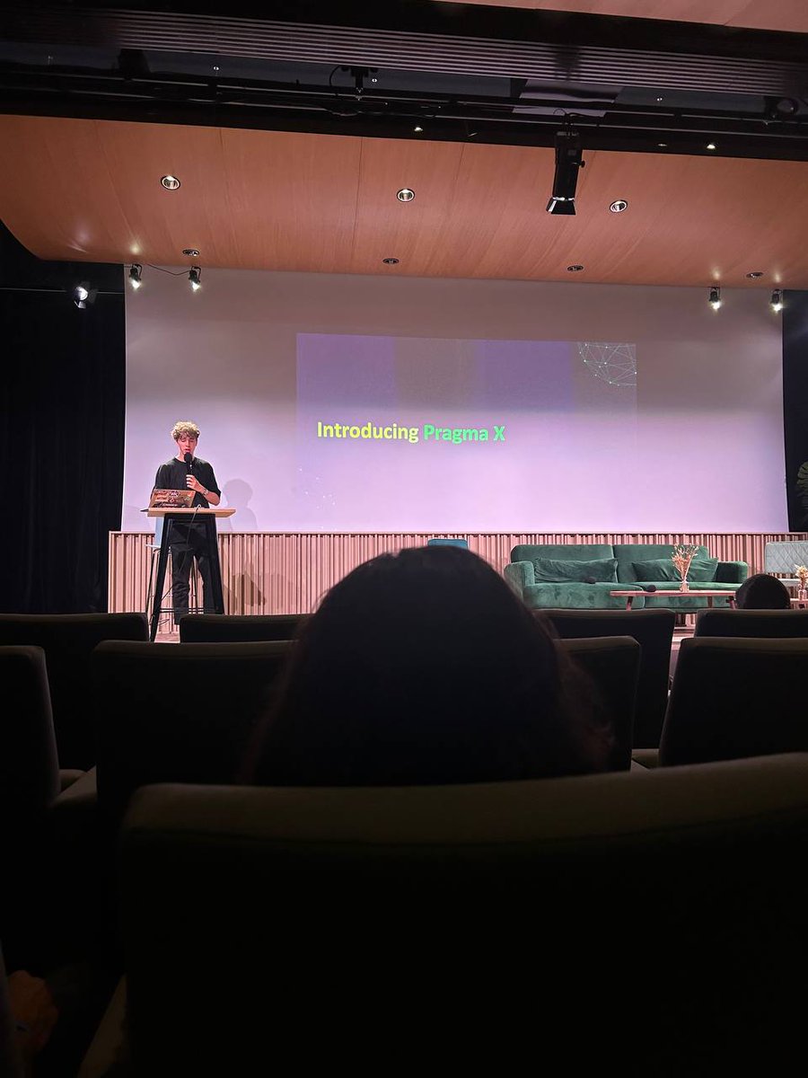 Pragma π§© (@pragmaoracle) on Twitter photo π§© Today, <a href="/0xevolve/">matthias π¦ π§©</a> unveiled Pragma X's live Testnet at <a href="/StarknetCC/">StarknetCC</a>
Using <a href="/MadaraStarknet/">Madara Starknet</a>'s sequencer & leveraging <a href="/HerodotusDev/">Herodotus π°</a>'s Storage Proofs π₯
π Explore it here: explorer.pragmaoracle.com
Stay tuned - a π§΅ diving into our architecture is on the way ! π§© Today, <a href="/0xevolve/">matthias π¦ π§©</a> unveiled Pragma X's live Testnet at <a href="/StarknetCC/">StarknetCC</a>
Using <a href="/MadaraStarknet/">Madara Starknet</a>'s sequencer & leveraging <a href="/HerodotusDev/">Herodotus π°</a>'s Storage Proofs π₯
π Explore it here: explorer.pragmaoracle.com
Stay tuned - a π§΅ diving into our architecture is on the way !