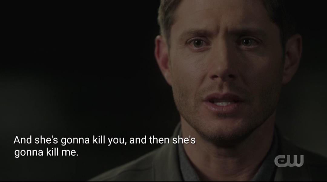 The way Dean knew Billie would've killed Cas first because she would've wanted Dean to suffer. And watching Cas die would've been the worst torture.