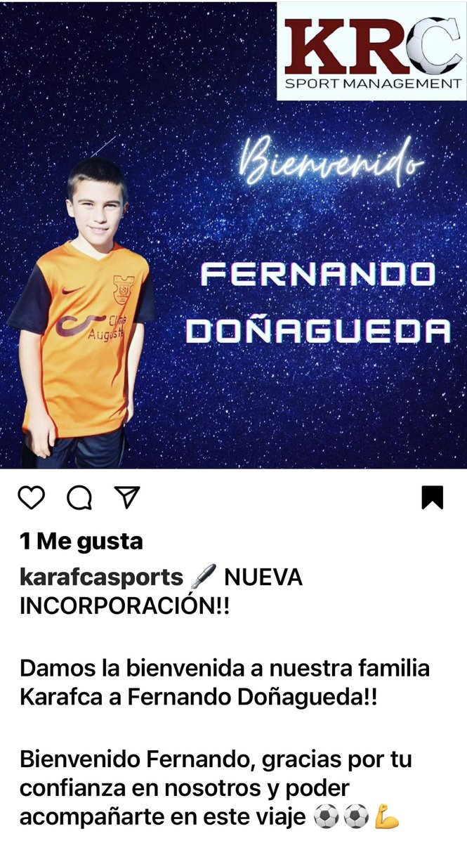 Bienvenido a la familia Karafcasports