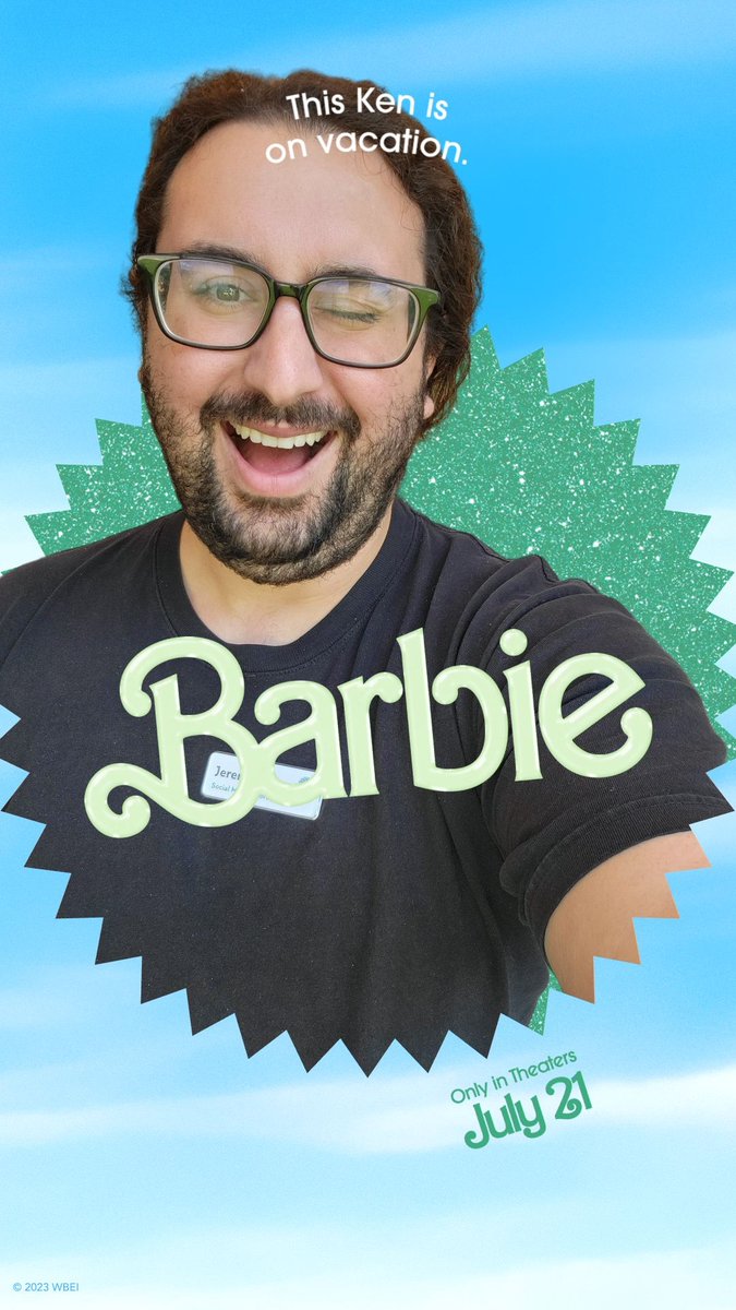 WinnLib's tweet image. This Barbie &amp;amp; Ken are returning books to the library, and then heading to see @Barbie. What are you doing this weekend?  #WinnetkaLibrary #Barbie