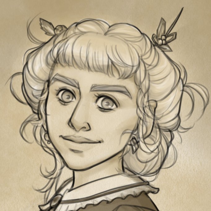 anaidgzz1's tweet photo. Drawing young, not-gnome Luthra was a fun exercise. 
She's still a darn gremlin though.

#oc #ocart #dndcharacter #charactersketch #rpcharacter #rp #characterart https://t.co/7uiVK8TTqb