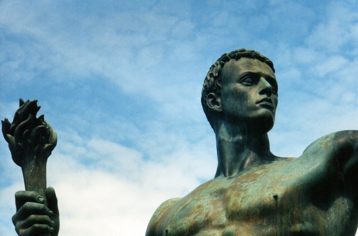 "Like the men of Classical Antiquity, Nordic-Germanic men were familiar with the idea of an order existing beyond the world of becoming and of a tragic and elementary reality. 

According to the Völuspá and Gylfagynning, after ragnarökkr a 'new sun' and 'new race' will arise; the