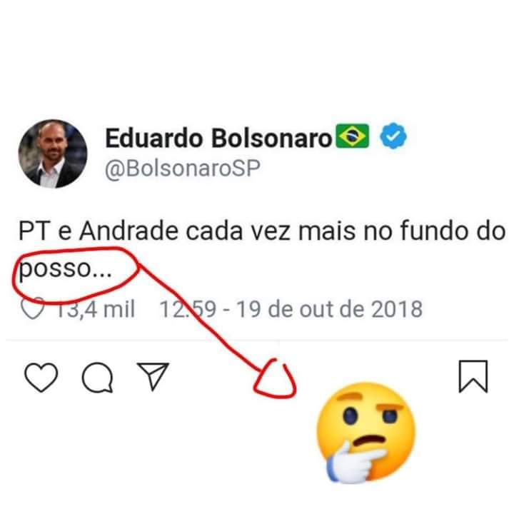 Flaviamaynarte's tweet photo. Aqui está a prova do analfabetismo do Pokahola:

Fundo do POSSO, SP no Sul, Bahia no Sudeste, um show de ignorância... https://t.co/PzqLoMIbBk