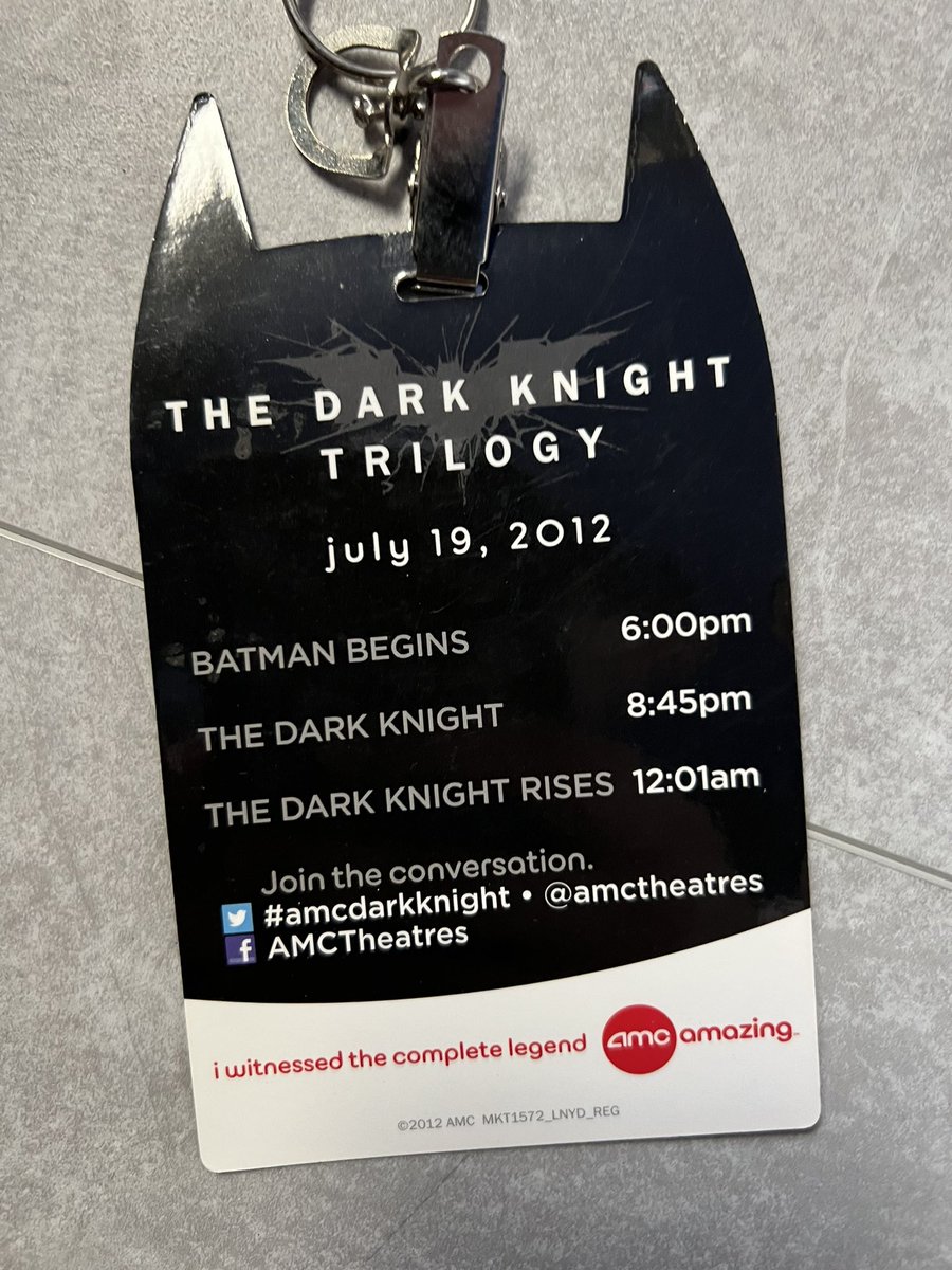 #TheDarkKnightTrilogy marathon in 2012 was a long and awesome evening at the cinema 😁🦇 #Batman #TheDarkKnight #BatmanBegins #TheDarkKnightRises