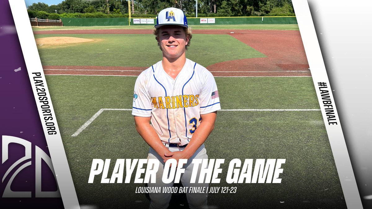 2D Sports Player of the Game tweet media