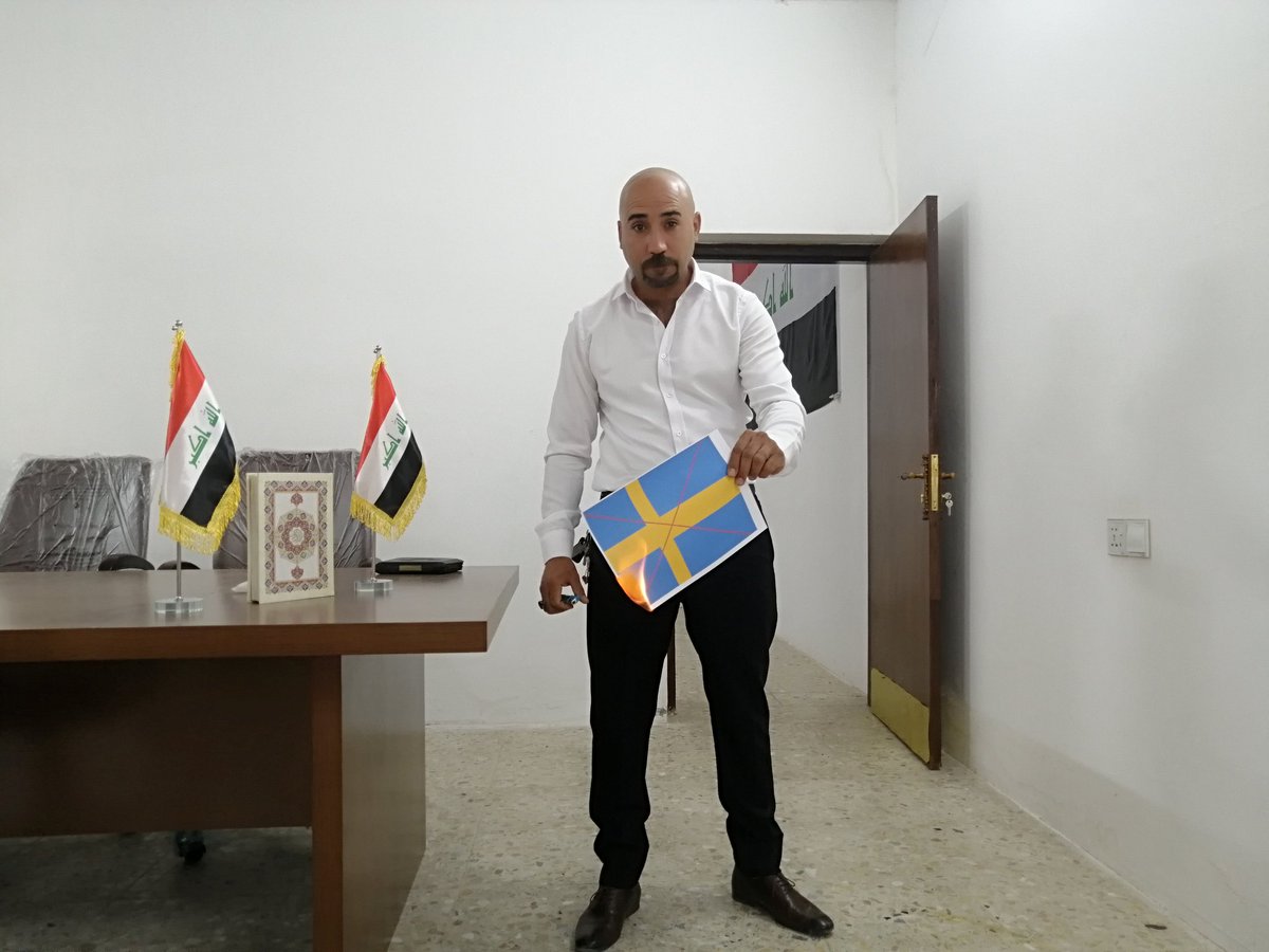 KhazaliNebras's tweet image. #مليونية_السبت_لنصرة_القرآن
غدا الموقف لنصرة الإسلام والقرآن وأدانة  التعدي على المصحف الشريف
🛑 المكان ساحة التحرير
🛑 الساعة السادسة مساءا
🛑 تظاهرة العراق مليونية