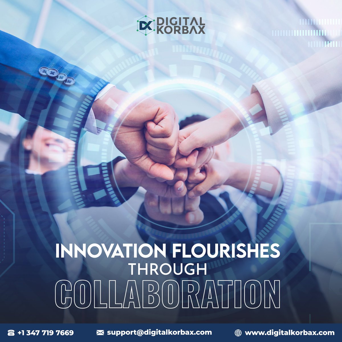 𝑰𝒏𝒏𝒐𝒗𝒂𝒕𝒊𝒐𝒏 𝒇𝒍𝒐𝒖𝒓𝒊𝒔𝒉𝒆𝒔 𝒕𝒉𝒓𝒐𝒖𝒈𝒉 𝒄𝒐𝒍𝒍𝒂𝒃𝒐𝒓𝒂𝒕𝒊𝒐𝒏

#InnovationFlourishes #CollaborationNation #InnovationThroughCollaboration #CollaborativeInnovation #CollaborativeSuccess #CollaborativeGrowth #InnovateTogether #CollaborativeIdeas #Teamwork
