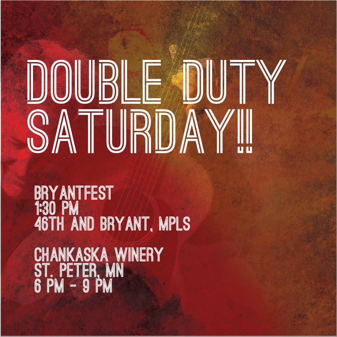 ZoselMusic's tweet photo. Gonna be a long day tomorrow playing Paul Porter at Bryantfest in the early afternoon then heading to St. Peter area to play with Randy Casey and Kelly Jordahl. #repost #music #local #supportlocalmusic #americana #singersongwriter #minneapolis #minnesota #igmusic https://t.co/pdKHBhdbqx