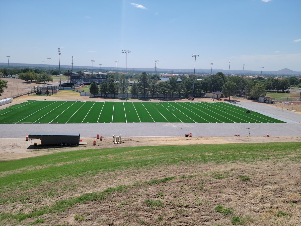 Jason Groves (@jpgroves) on Twitter photo NMSU practice surface should be done in a couple weeks NMSU practice surface should be done in a couple weeks
