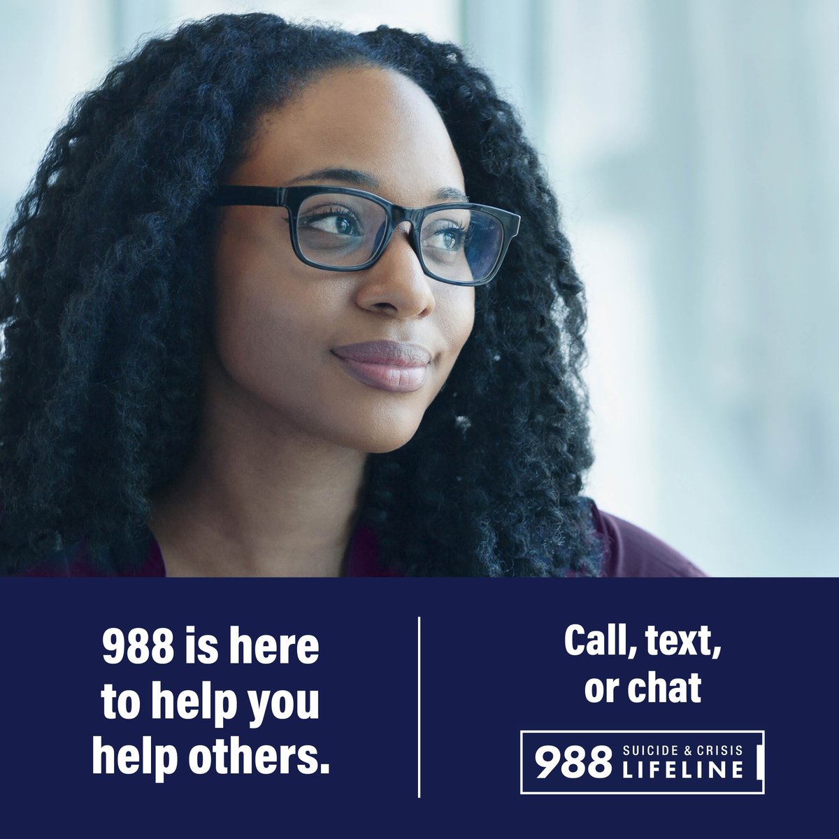 988 Suicide & Crisis Lifeline tweet media