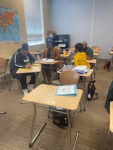 PECBibbCounty's tweet photo. Today at NTO, our waiver teachers learned about HLP #7, establishing a consistent, organized, and respectful learning environment! #B4B #Built4Bibb #NTO #HLP #PEC https://t.co/O30LGCJH5h