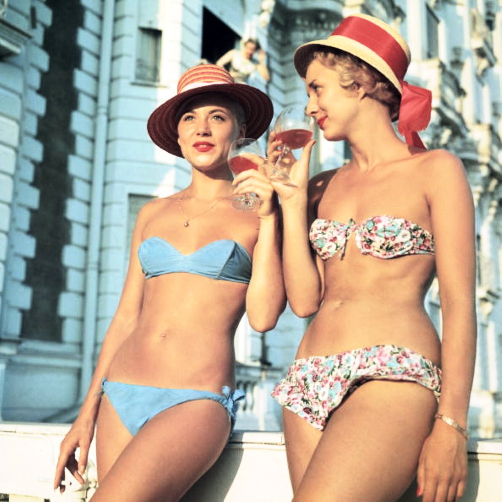 Cannes Girls 1958. (φωτ. Slim Aarons)