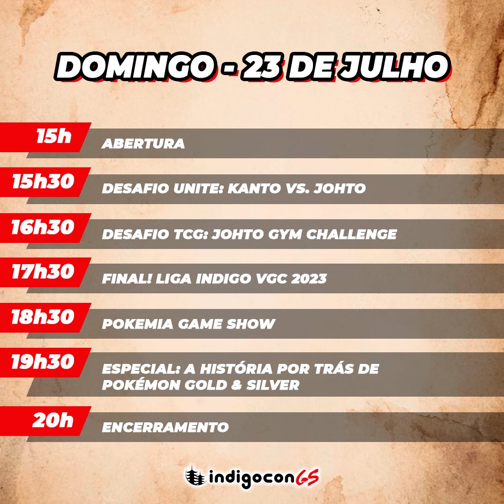 indigoconbr's tweet photo. ✨TEMOS CRONOGRAMA E PROGRAMAÇÃO✨
Amanhã começa nosso evento de dois dias da #IndigoConGS. Este é um evento todo online e vai acontecer na twitch da @casadocarvalhoo então avisa todo mundo que gosta de Pokémon e vem conhecer nossa programação feita só pra vocês!
Solta o RT🧶 https://t.co/q0J5KGqe6q