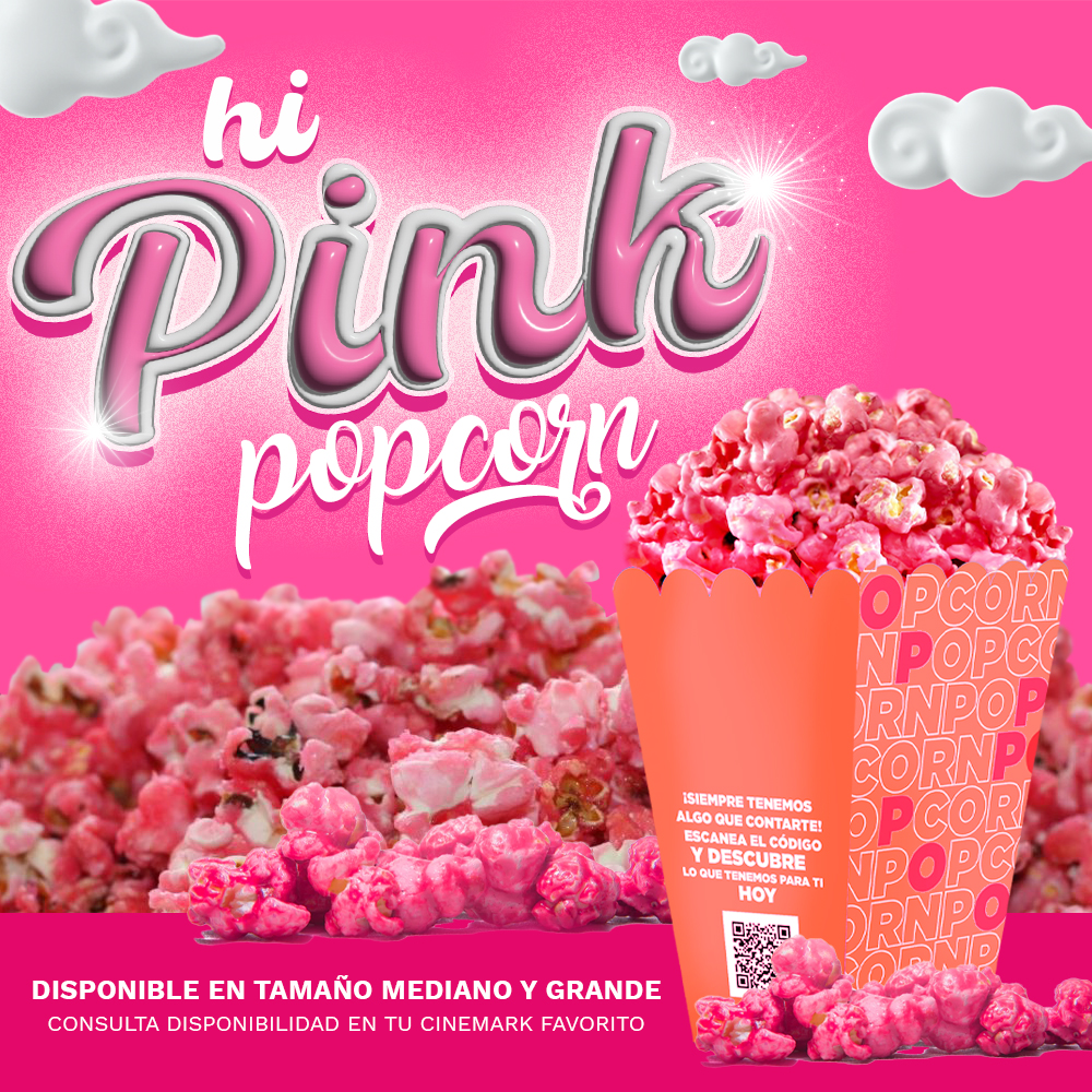 ElMundoSV's tweet photo. #CineDEM | No esperes más para ir por tu #PinkPopcorn a #Cinemark y disfruta de un snack que no solo es delicioso, 😉 sino que también tiene mucho estilo y color.
🩷😉 Estamos viviendo una temporada increíble en el cine y el popcorn, sin duda es parte importante también. 🍿 https://t.co/uUw9J9r17c