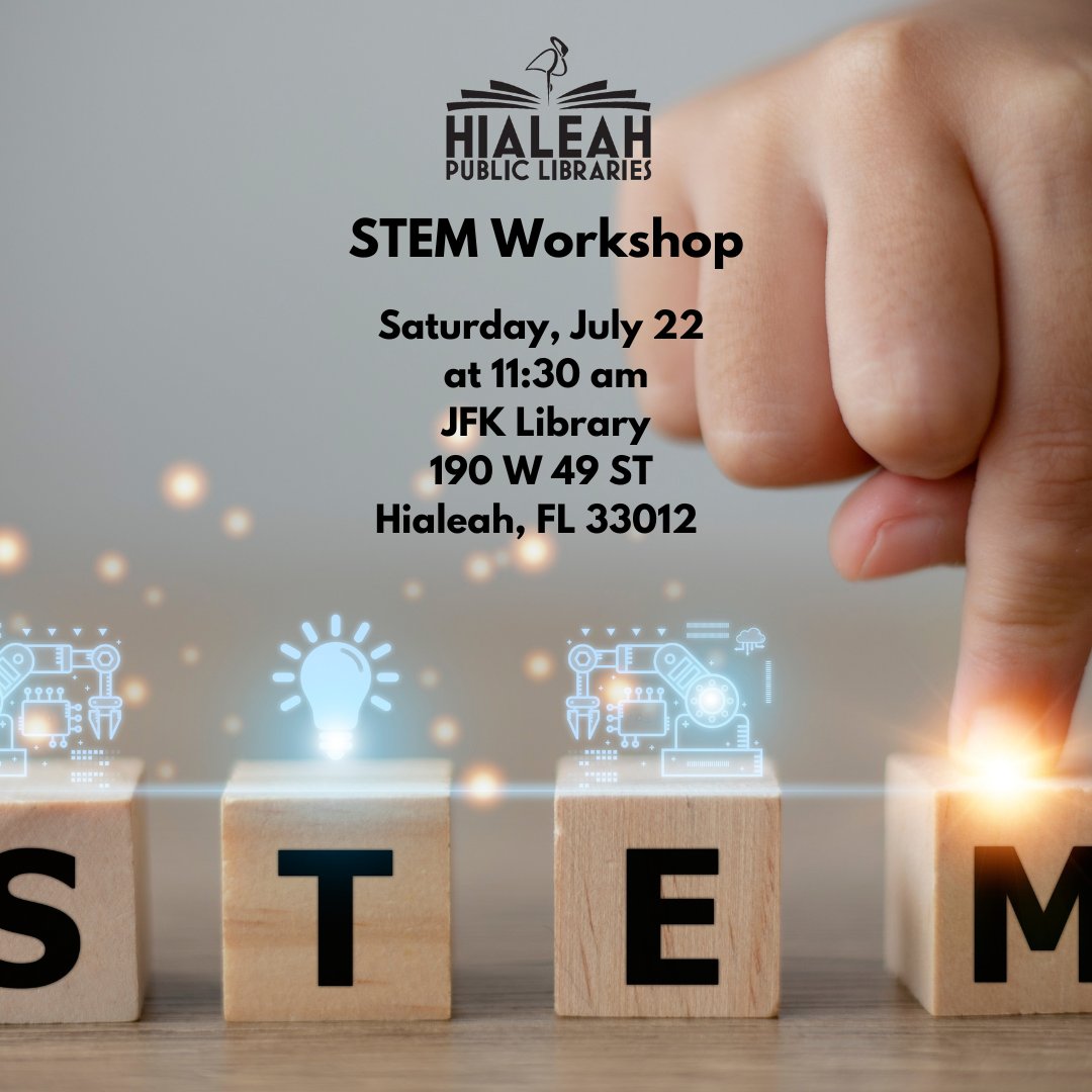 Hialeah Public Libraries tweet media