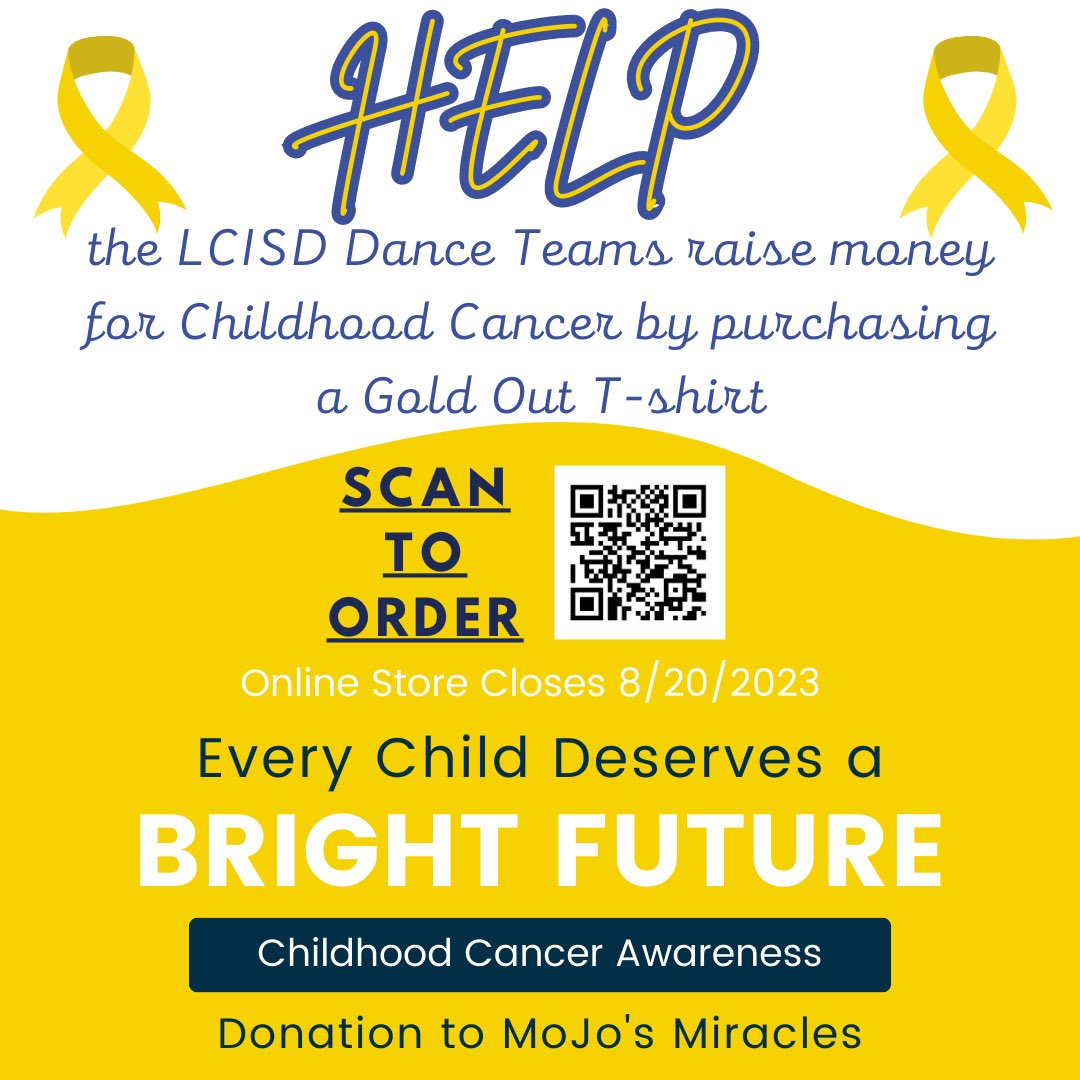 September is just around the corner. Order your shirt to show your support 💛💛💛 <a href="/Fulshear_HS/">Fulshear High School</a> <a href="/LeamanJH/">Leaman Junior High</a> <a href="/RobertsLCISD/">Roberts Middle School</a> @LamarConsPVA