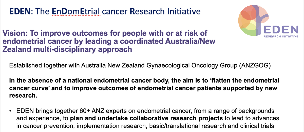 Great story from @BecPridham Uterine and other gynaecological cancers on the rise but many women in the dark, expert says abc.net.au/news/2023-07-2… via @ABCaustralia Am working hard to lead the EDEN initiative to make progress in this space with a new group and new trials @anzgog