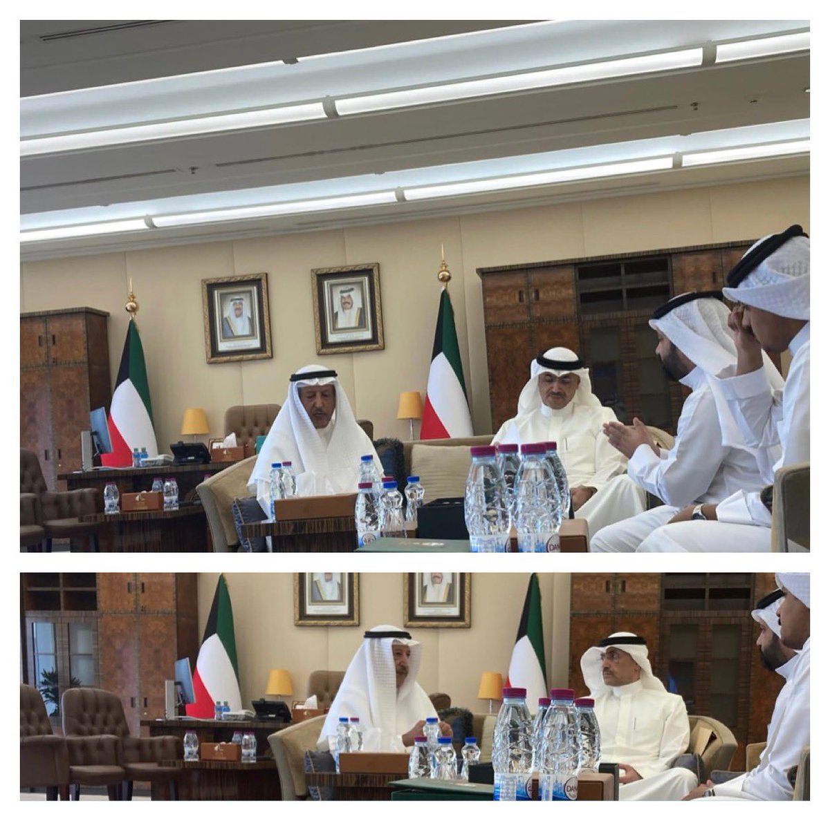 ترقباً للقاء المرتقب في مكتب وزير العدل والاسكان السيد / فالح الرقبه 

علينا كموظفين مظلومين في #وزارة_العدل  ان نكون مستعدين ومتأهبين للخطوات الإيجابية التي ستعقب هذا اللقاء 

فقد وعدنا الوزير مشكوراً بحلول مناسبة للموظفين 

ولكنه سيكون بعد التأكد من الوزارة عن مدى الضرر الواقع