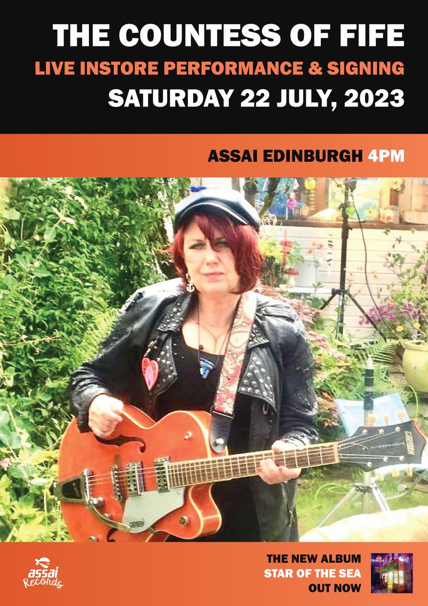 I’ll be singing a few tunes at Assai - in advance of my Fringe show -do pop in !