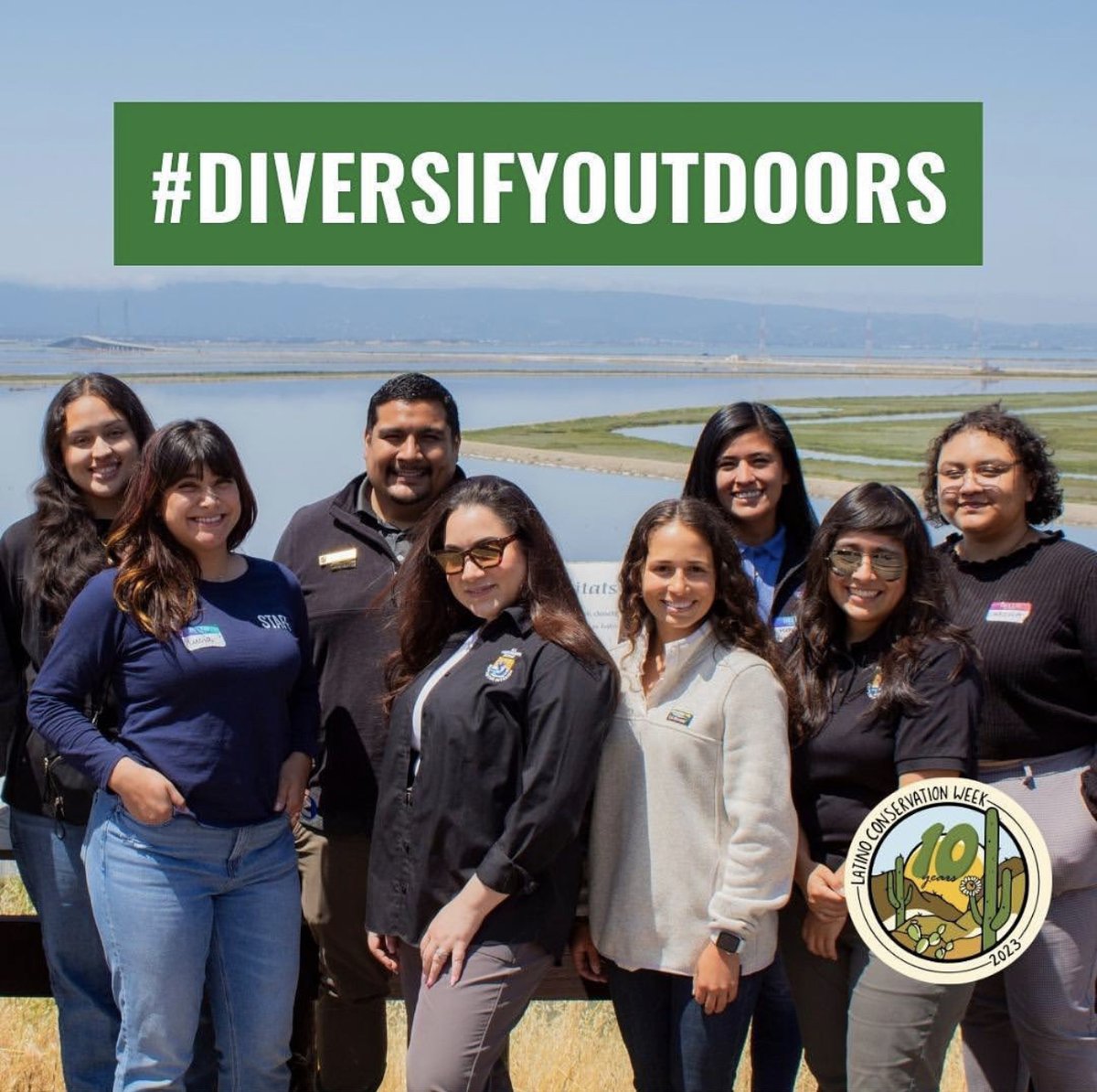 This Latino Conservation Week, join a community that wants to see everyone represented in the outdoors. LCW strives to create an inclusive environment in the outdoors for our comunidades. Find an event near you at latinoconservationweek.com #DiversifyOutdoors #LCW2023